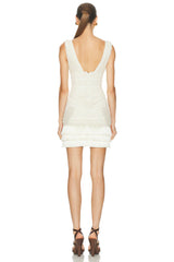 Radiant Fringe Mini Dress