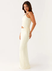 Peta Maxi Dress - Yellow